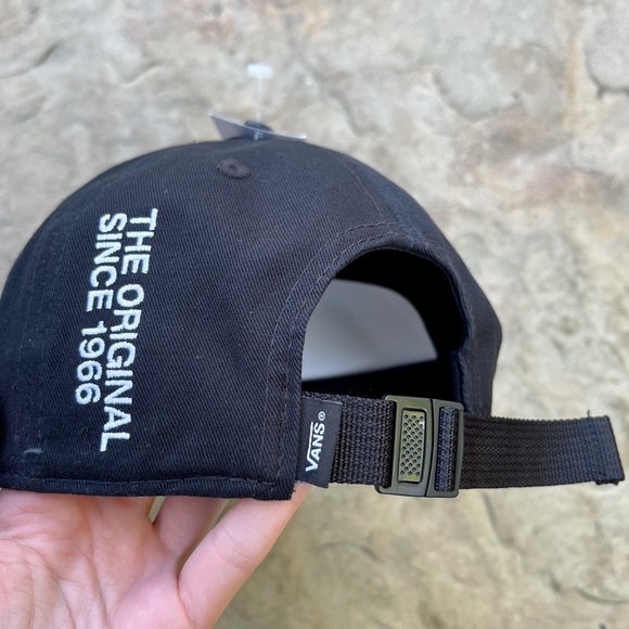 NWT VANS SNAPBACK HAT BLACK CHECKERBOARD NEW LOGO - Picture 5 of 14